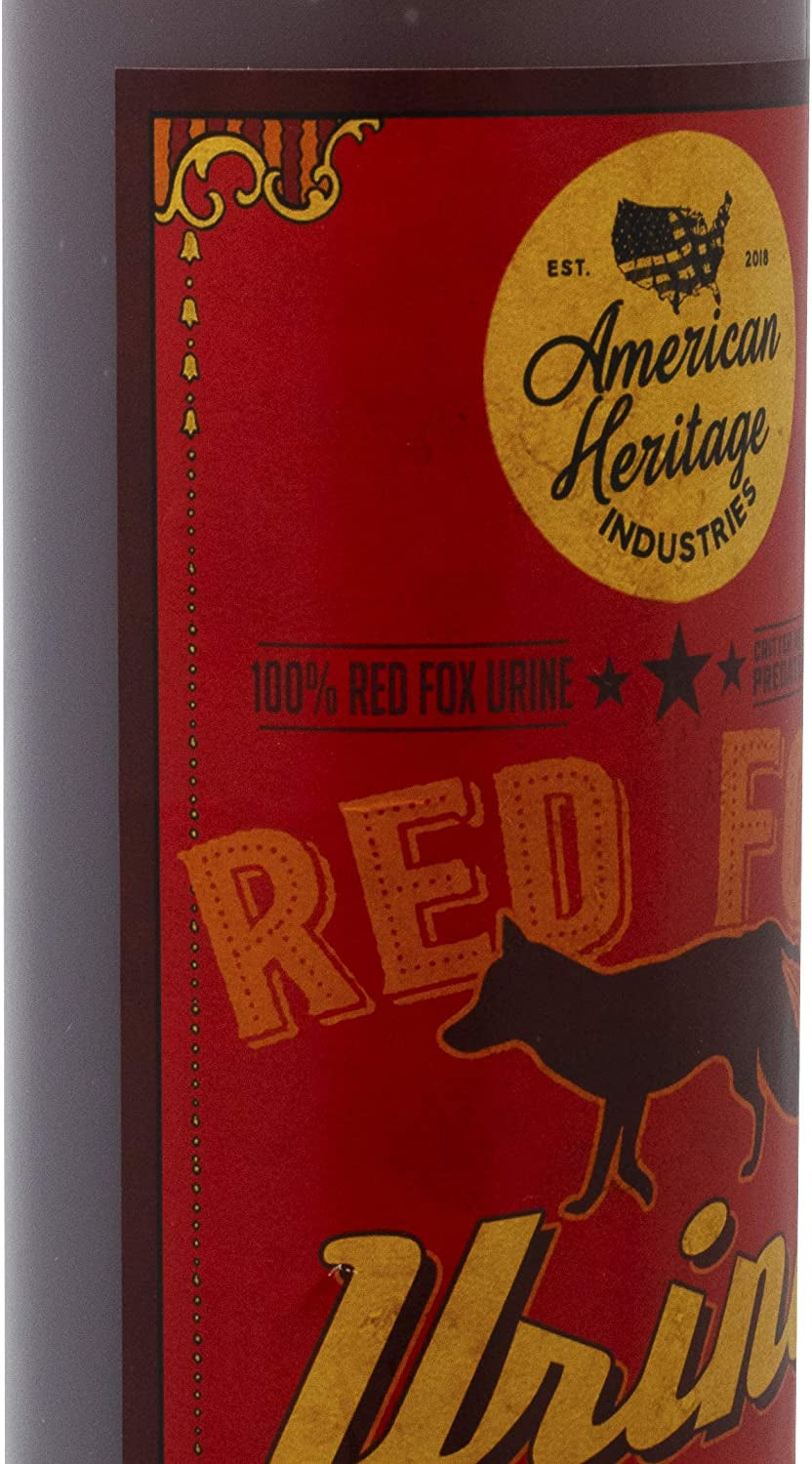 American Heritage Industries, American Heritage Industries 16 Oz Red Fox Urine- Protect Your Garden with Real Predator Urine