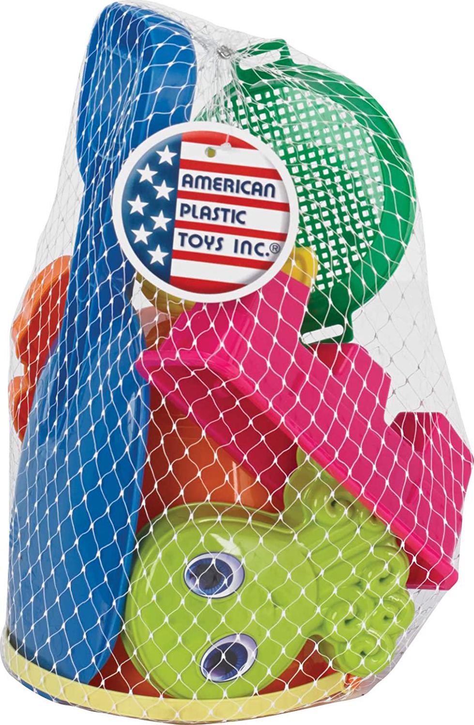 American Plastic Toys, American Plastic Toys 2660 Kids Beach Toy Value Set, 10 Piece