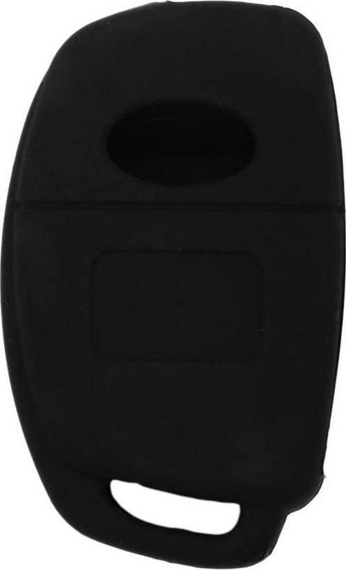 BROVACS, (Black) - Fassport Silicone Cover Skin Jacket fit for Hyundai 3 Button Flip Remote Key Hollow Texture CV9102 Black